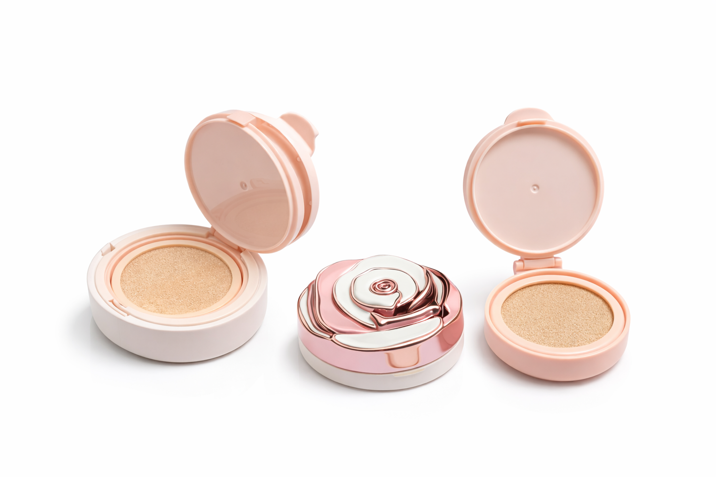 Original Korean RVN BB Cream Foundation (With Extra Refill) Invisible Pores / Oil Control / Fixed Makeup Matte Air Cushion BB Cream Foundation / 100% Waterproof / 3 Items In 1 Box