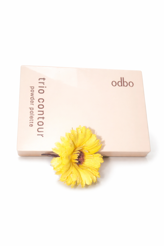 Odbo Trio Contour Powder Palette with Brush